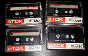 Аудиокассеты TDK А90.