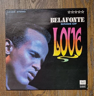 Harry Belafonte – Belafonte Sings Of Love LP 12", произв. Germany