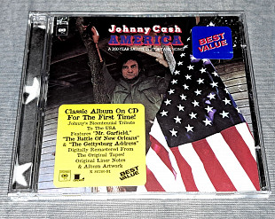 Фирменный Johnny Cash - America - A 200-Year Salute In Story And Song