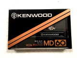 Аудіокасета KENWOOD MD 60 Type IV Metal position cassette касета