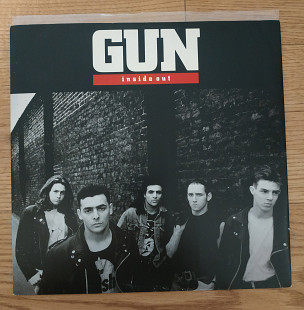 Gun Inside Out UK first press maxi single vinyl
