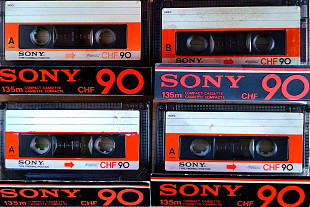 Аудиокассеты SONY CHF 90/60, TDK D60