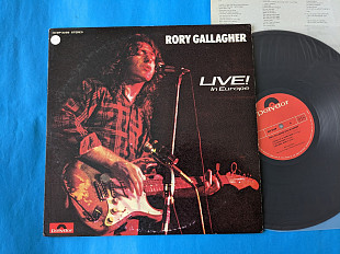 RORY GALLAGHER - LIVE! In Europe / Polydor MP 2256 , japan 1972 , vg++/m