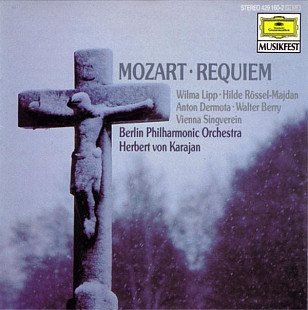 Herbert von Karajan ‎– Requiem - Wolfgang Amadeus Mozart ( France )
