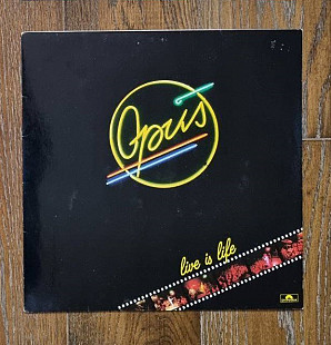 Opus – Live Is Life LP 12", произв. Germany