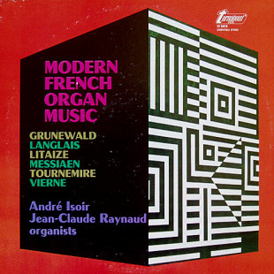 Modern French Organ Music ( USA ) Modern, Organ, Contemporary LP