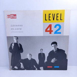 Level 42 – Lessons In Love (Extended Version) LP 12" 45RPM (Прайс 29663)