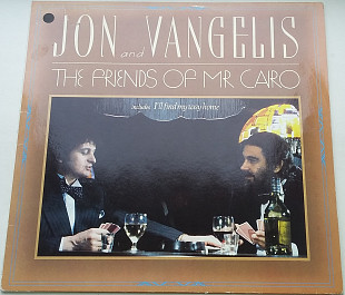 JON AND VANGELIS The Friends Of Mr. Cairo LP VG+/VG++