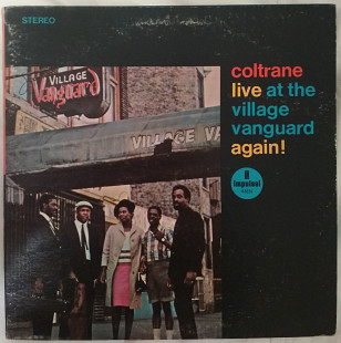 Пластинка John Coltrane ‎– Live At The Village Vanguard Again! 1966 (Re 1972, Impulse! AS-9124, GF,