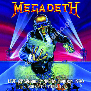 MEGADETH - Live At Wembley Arena, London 1990 - Clash Of The Titans Tour -22