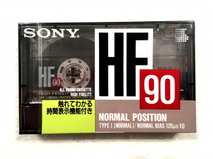 Аудіокасета Sony HF 90 Type I NORMAL position cassette касета