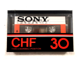 Аудіокасета Sony CHF 30 Type I NORMAL position cassette касета