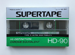 Аудіокасета Realistic Supertape HD-90