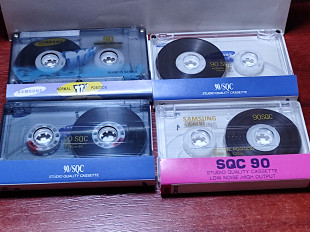 Аудиокассеты Samsung SQC 60, 74, 90