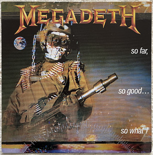 Megadeth ‎– So Far, So Good... So What! 1988 1st press UK NM/NM