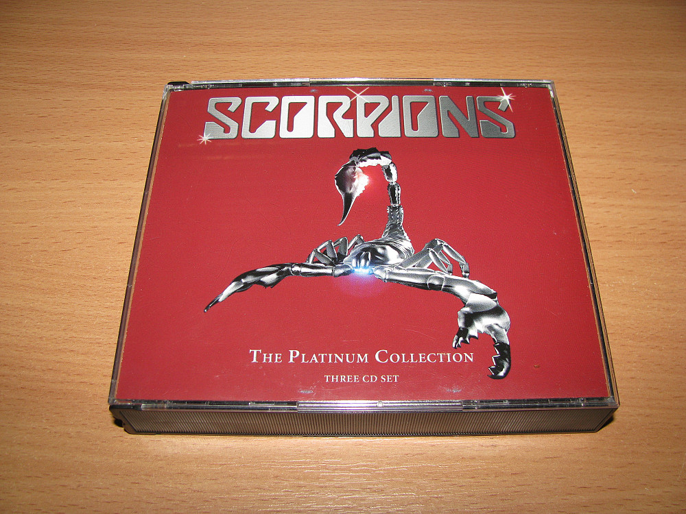 SCORPIONS The Platinum Collection (2005 EMI 3CD BOX) Компактдиски