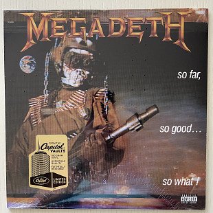 Megadeth – So Far, So Good... So What! 1988 US RE Capitol Records – C1-48148 2009 M/M Sealed