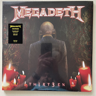 Megadeth – Th1rt3en 2011 US&EU RE BMG – BMGCAT248DLP 2019 M/M Sealed