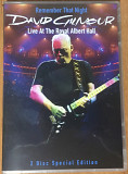 David Gilmour "Remember That Night" [Live At The Royal Albert Hall] (2 DVD)