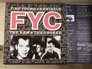 Fine Young Cannibals ‎– The Raw & The Cooked (Holland) LP