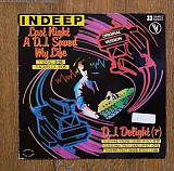 Indeep – Last Night A D.J. Saved My Life (Original Version) MS 12" 45 RPM, произв. France