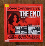 The Splash Band – John Carpenter's The End (Assault On Precinct 13) MS 12" 45 RPM, произв. Germany