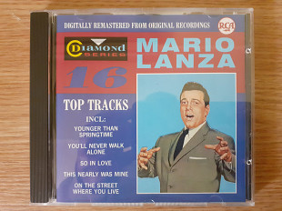 Компакт диск фирменный CD Mario Lanza – 16 Top Tracks