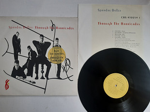 SPANDAU BALLET ( NEW WAVE ) THROUGH THE BARRICADES ( CBS 450259 A1/B1 ) 1986 HOLL