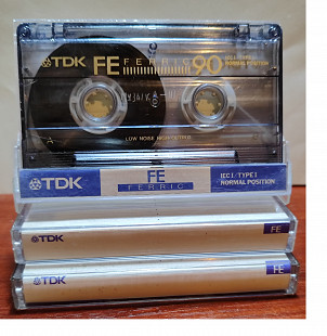 Аудиокассеты TDK FE ferric 90