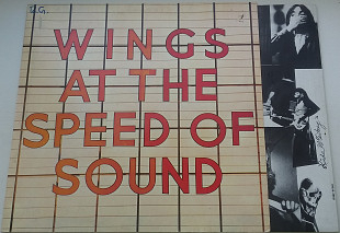 WINGS Wings At The Speed Of Sound LP VG+