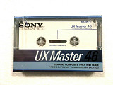 Аудіокасета SONY UX MASTER 46 Type II HIGH position cassette касета