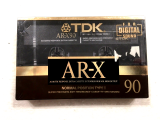 Аудіокасета TDK AR-X 90 Type I Normal position cassette касета ver 2
