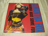 Пластинка виниловая Samantha Fox " I Wanna Have Some Fun " 1988 USA