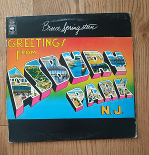 Bruce Springsteen Greetings From Asbury Park N.J. UK first press lp vinyl