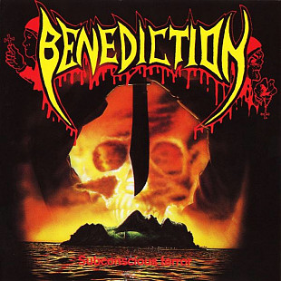 Benediction - Subconcious Terror Orange Yellow Splatter Vinyl Запечатан
