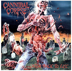 Cannibal Corpse - Eaten Back To Life - 1990. (LP). 12. Vinyl. Пластинка. Europe. S/S