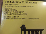 Metallica – 72 Seasons (Red And Black Marbled Vinyl)