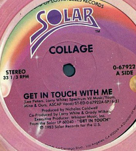 Collage - Get In Touch With Me (12") (made in USA)