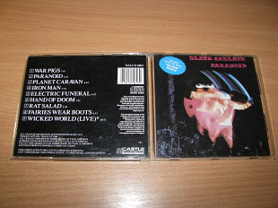 BLACK SABBATH - Paranoid (1986 Castle UK 1st press)