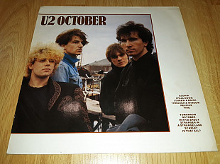 U2 (October) 1981. (LP). 12. Vinyl. Пластинка. Germany. Оригинал.