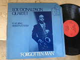 Lou Donaldson Quartet Featuring Herman Foster ‎– 'Forgotten Man' ( Netherlands ) JAZZ LP