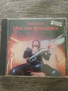 Thin Lizzy "Live and Dangerous" 1978 Warner Bros. Records Ins.