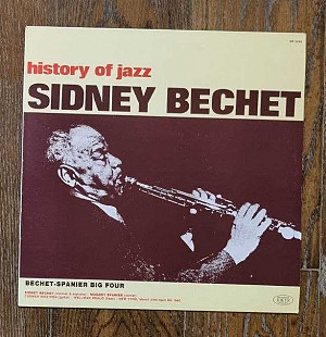 Sidney Bechet – History Of Jazz LP 12", произв. Italy
