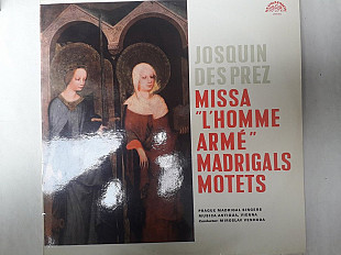 Josquin Desprez Missa Lhomme Arme Madrigals Motets