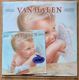 Комплект Van Halen – 1984 LP + Van Halen ‎– Jump! 7", Single, 45 RPM