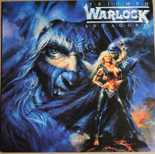 Warlock ‎– Triumph And Agony (Vertigo ‎– 832 804-1, Germany) insert NM-/NM-