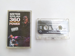 Sister Souljah 360 Degrees Of Power кассета США