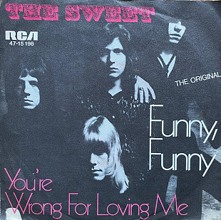 The Sweet – “Funny, Funny”, 7’45RPM