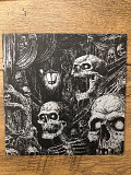 Hooded Menace / Coffins Split 7" EP (Doomentia, 2010)