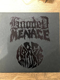 Hooded Menace / Horse Latitudes Split 12" EP (Doomentia, 2012)
